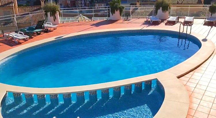 Bazén v ubytovaní Apartamento in Cullera. Spain alebo v jeho blízkosti