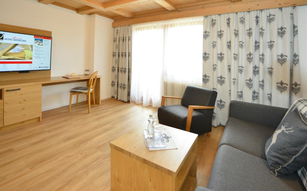 Posezení v ubytování Hotel Residenz Hochland