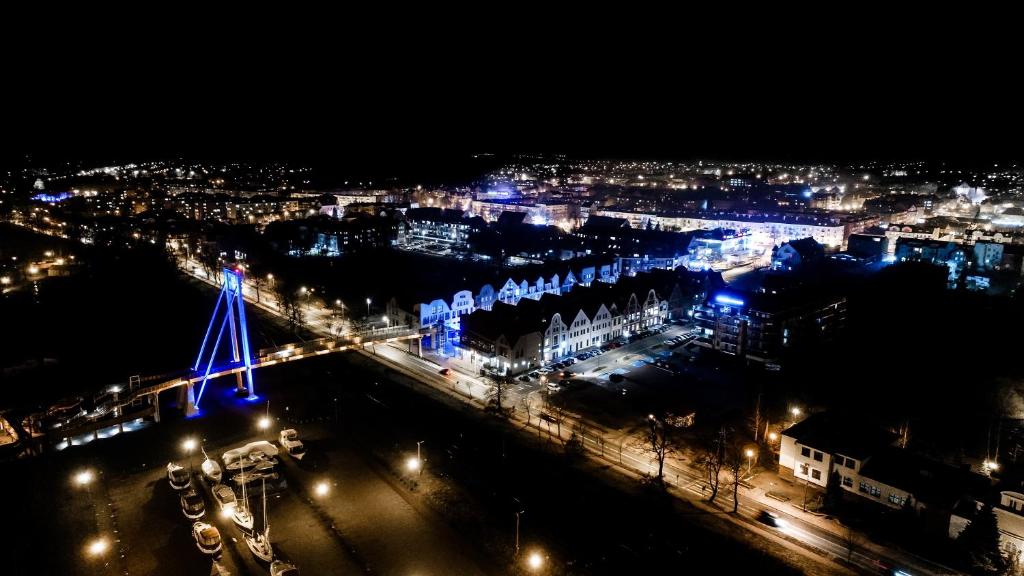 Pohľad z vtáčej perspektívy na ubytovanie Apartament Marina View