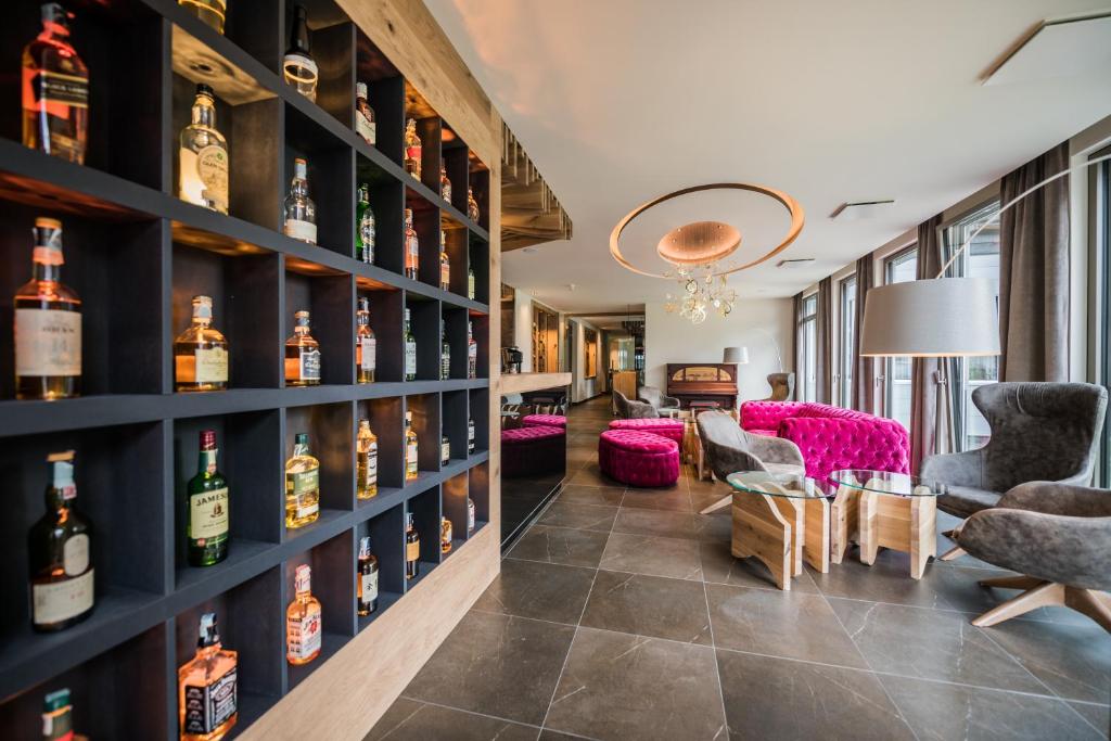 Część wypoczynkowa w obiekcie Park Hotel Bellevue