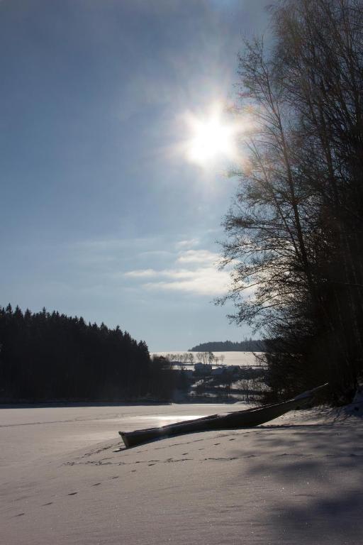 Paesaggio naturale nelle vicinanze del lodge