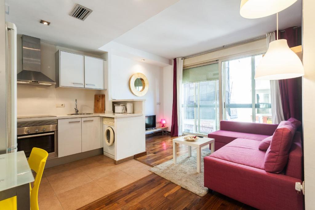 Kuchyňa alebo kuchynka v ubytovaní Baron Suites