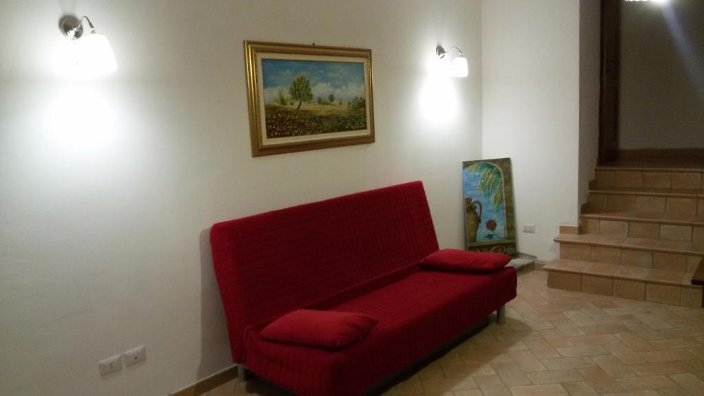 Posezení v ubytování Agriturismo campagna in compagnia