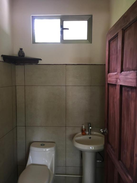 Koupelna v ubytování Casa Taupe