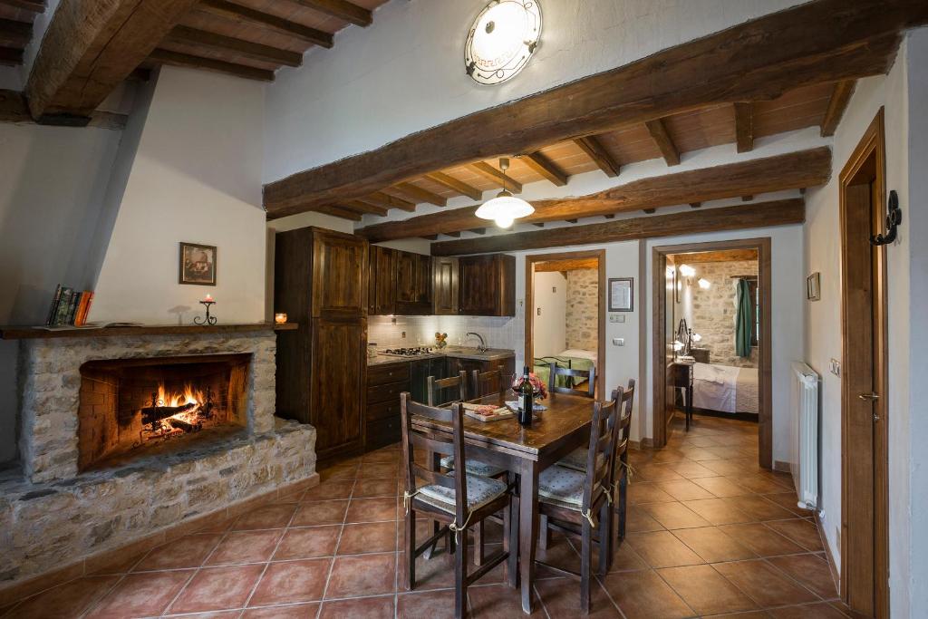 Posezení v ubytování Agriturismo Monte Acuto