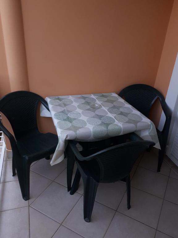 Posezení v ubytování Apartments Tutina