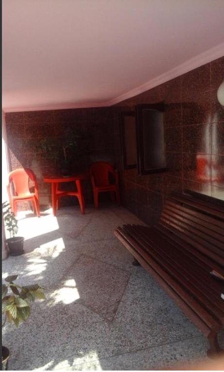 Posezení v ubytování guest house ( guramishvili 19 )