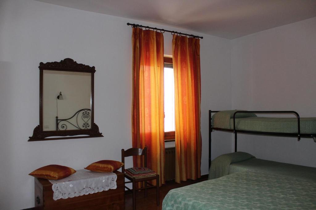 Postel nebo postele na pokoji v ubytování Il Castello sul Lago
