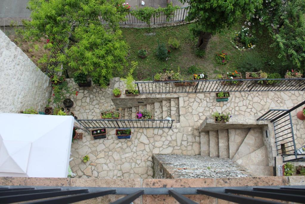 Zahrada ubytování Il Castello sul Lago