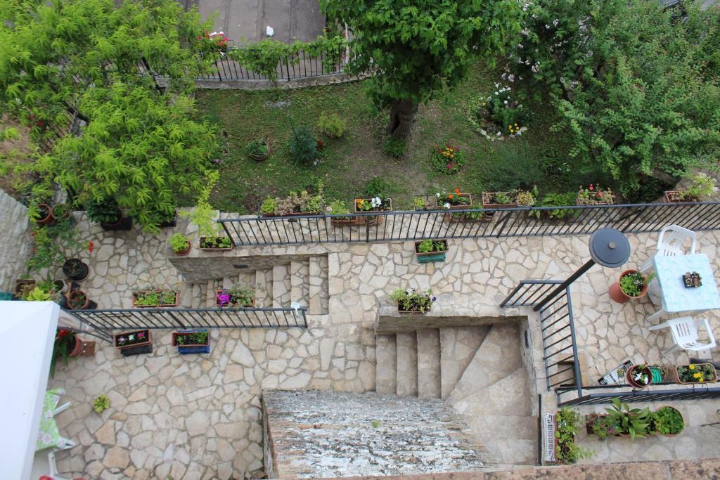 Zahrada ubytování Il Castello sul Lago