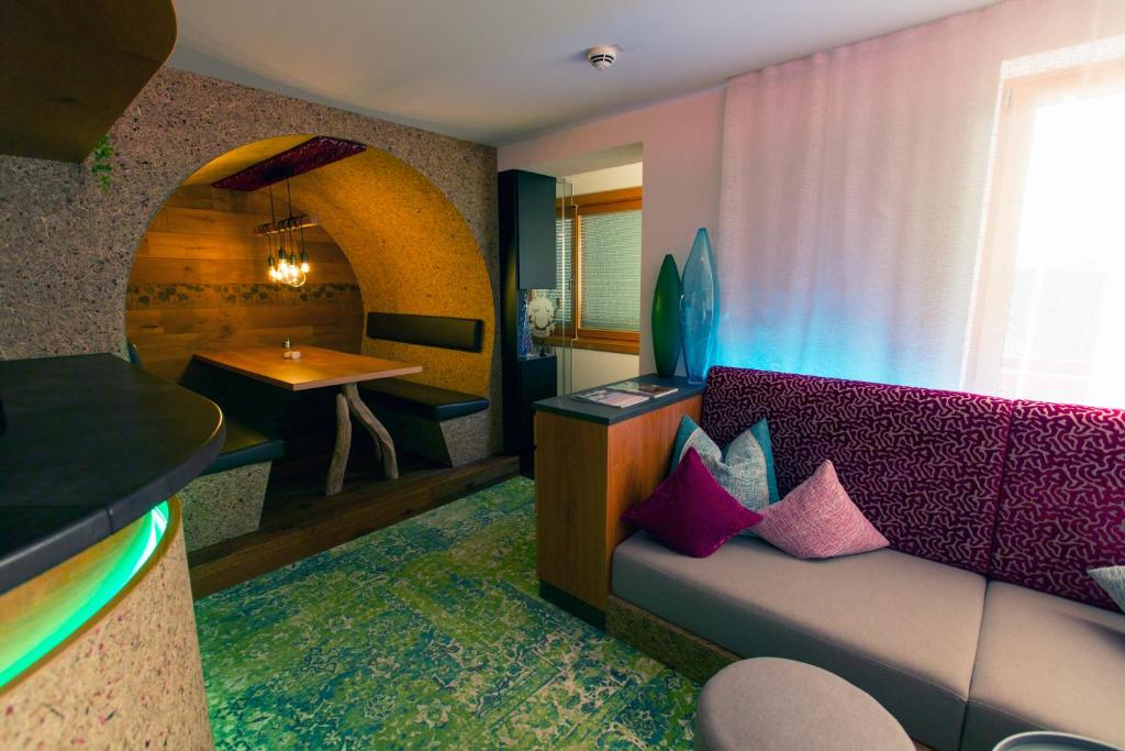Posezení v ubytování Hotel Lucia - 3 Sterne Superior