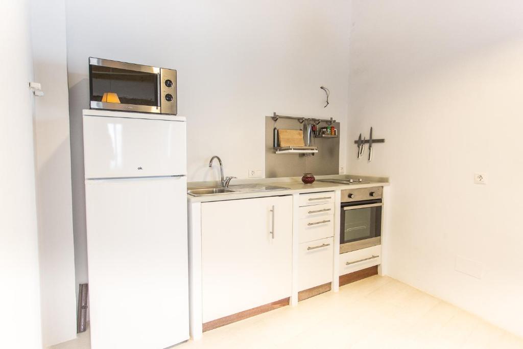 Kuchyňa alebo kuchynka v ubytovaní Apartamento Mistral