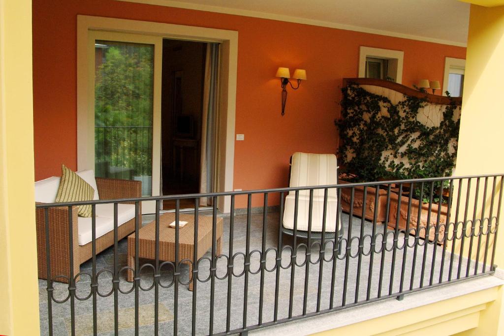 Balkón nebo terasa v ubytování Villa Palmira Kinderfreies Hotel