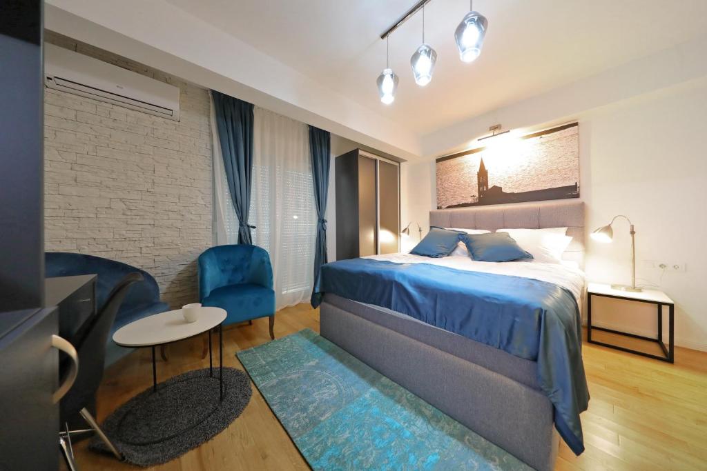 Postel nebo postele na pokoji v ubytování La Dolce Vita