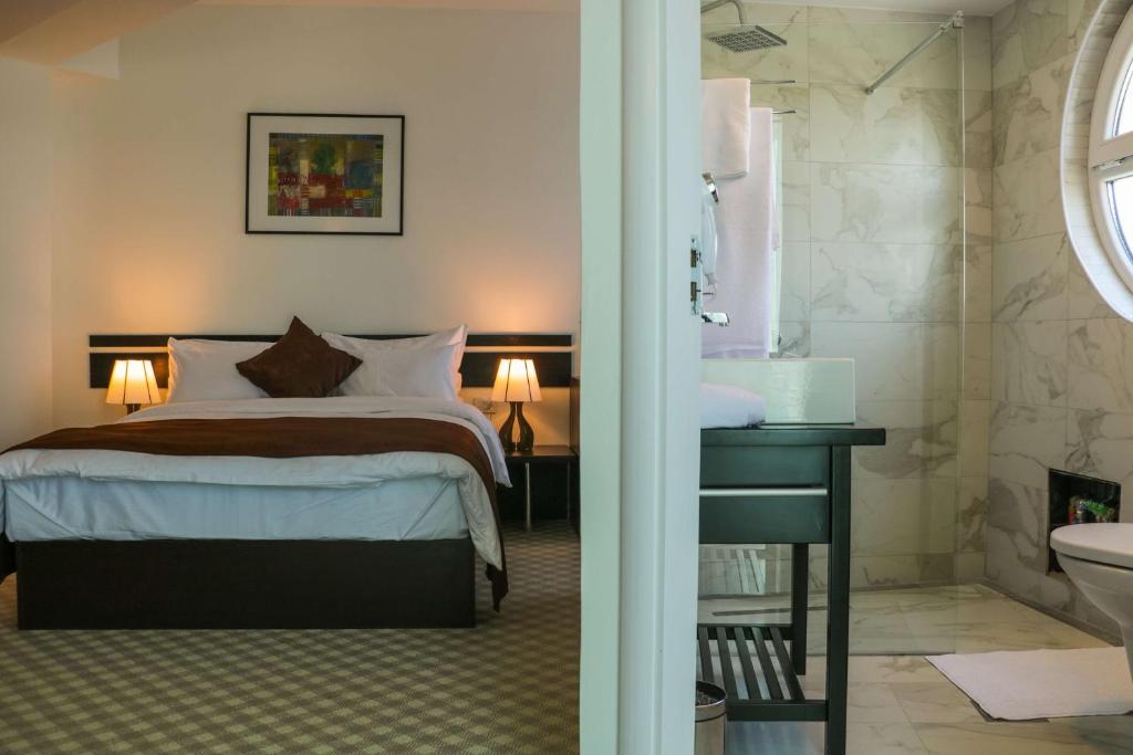 Postel nebo postele na pokoji v ubytování Best Western Hotel Galla