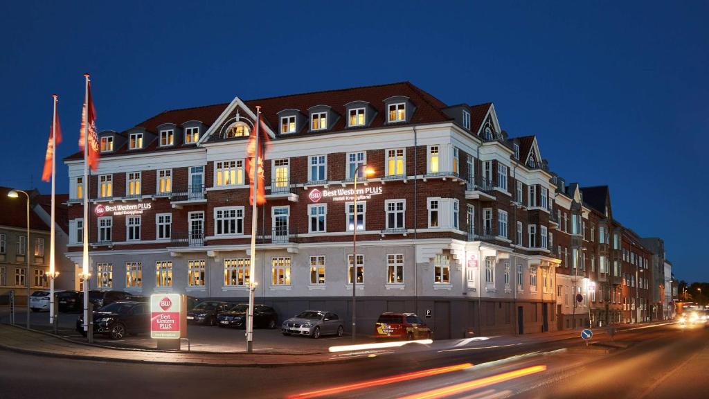 Bygningen som hotellet ligger i