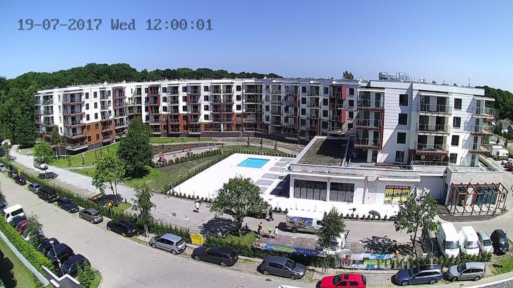 Budova, v ktorej sa apartmán nachádza
