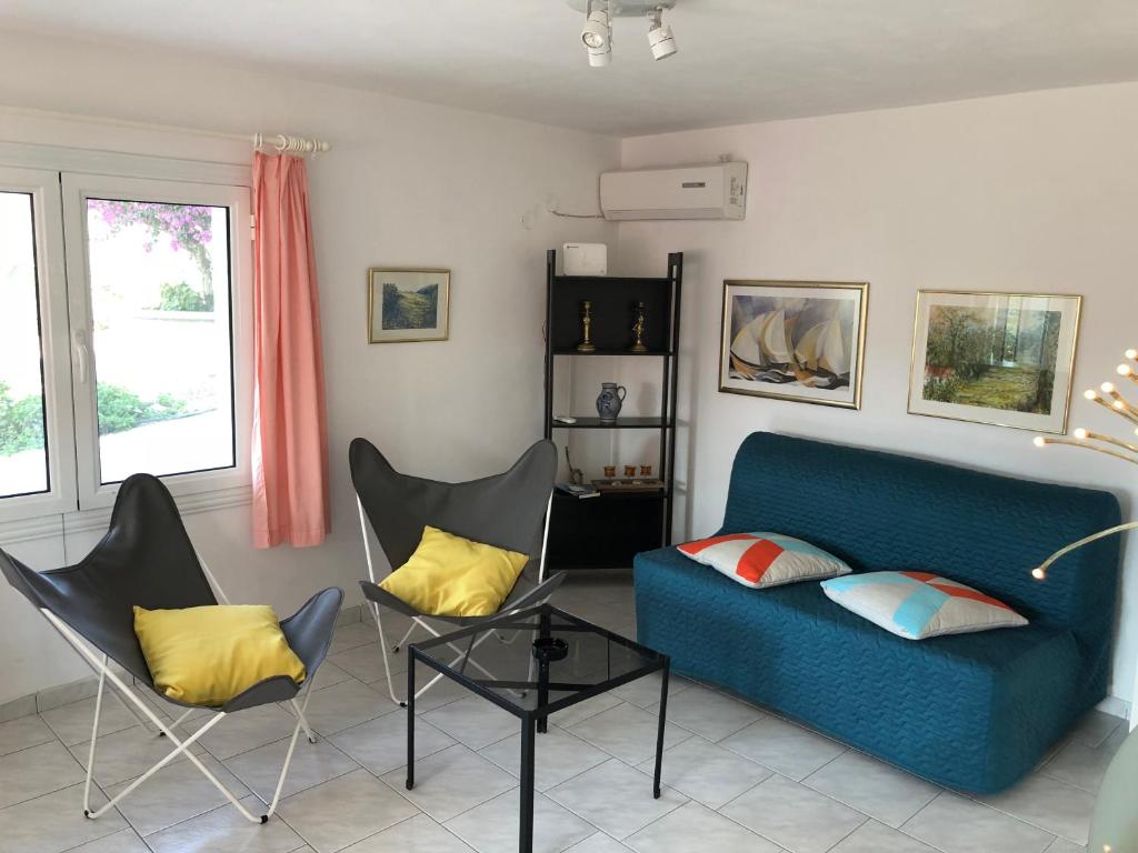 Posezení v ubytování Apartment KoKa