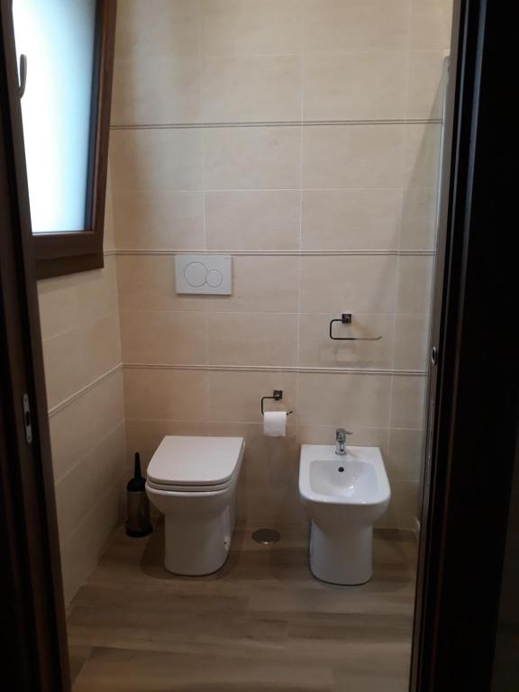 Kúpeľňa v ubytovaní AF service b&b