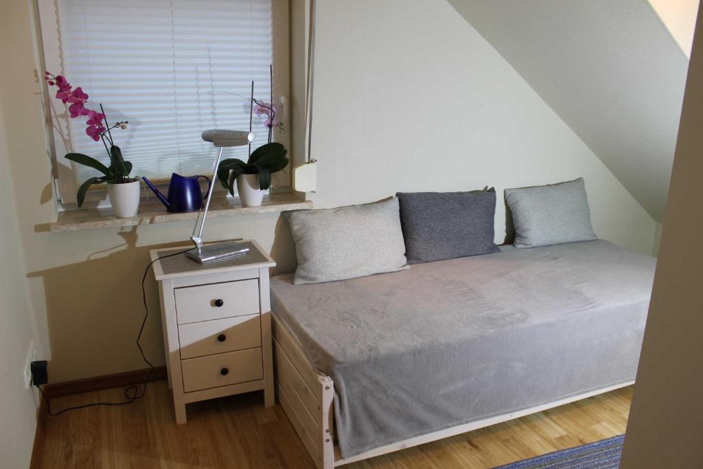 Postel nebo postele na pokoji v ubytování Befeld Susanne