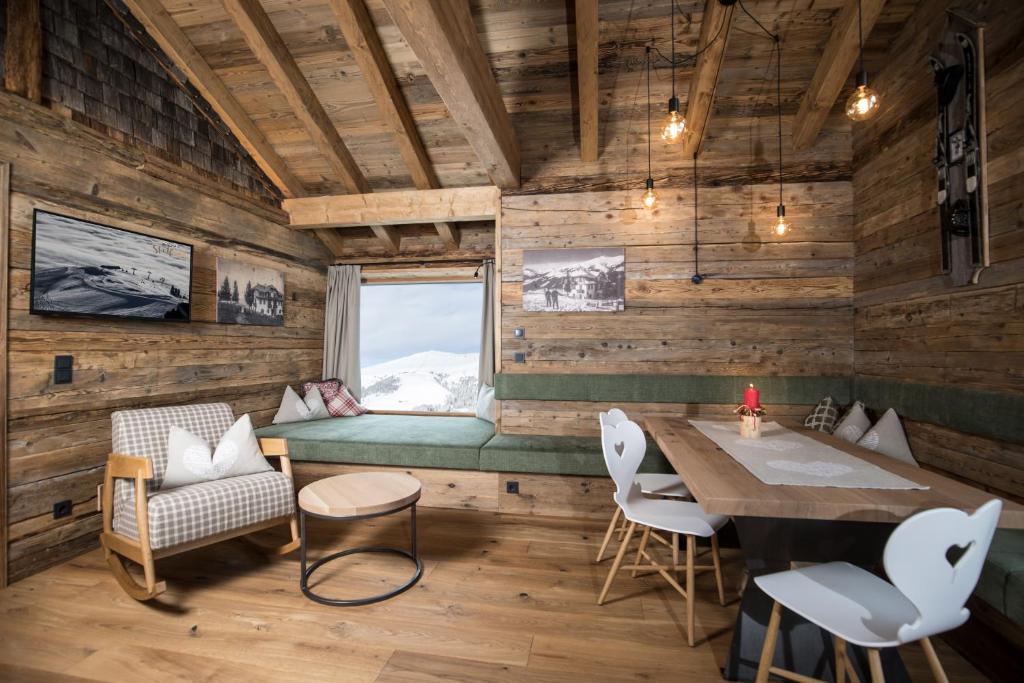 Część wypoczynkowa w obiekcie Stadl Lofts Plattenalm - Premiumchalets - Zillertal - Tirol - Salzburg