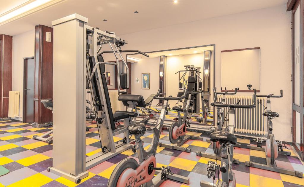 Posilňovňa alebo fitness centrum v ubytovaní BLUESEA Montevista Hawai