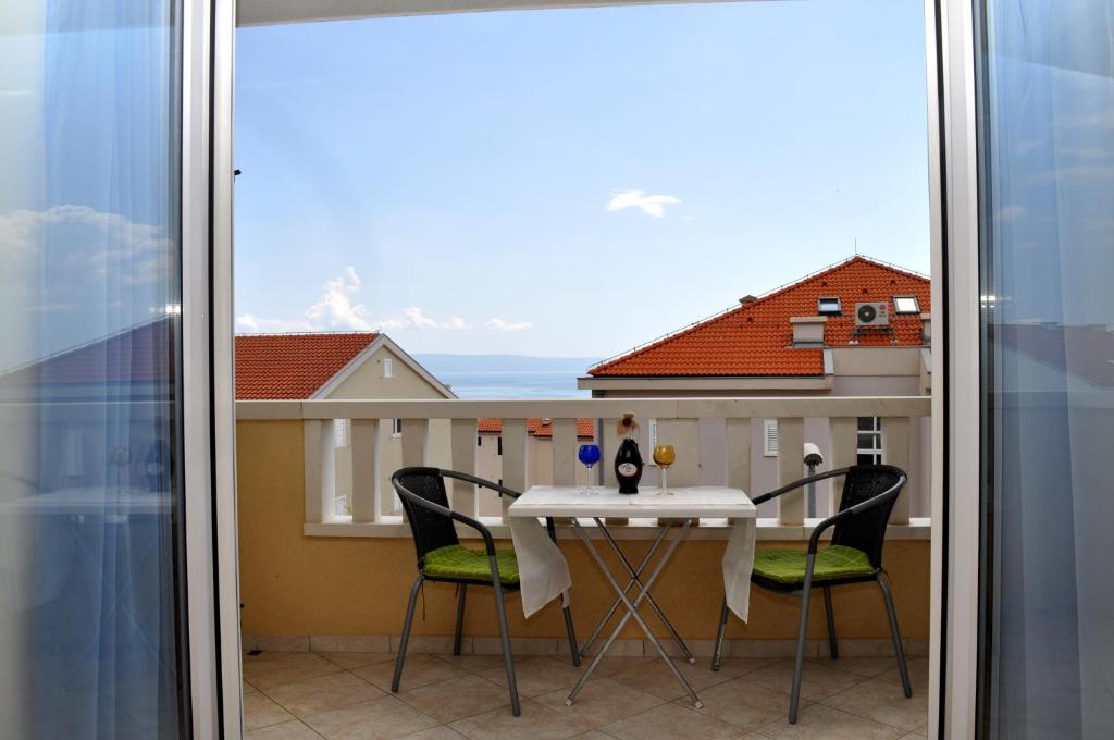 Balkón nebo terasa v ubytování Apartments Ivica