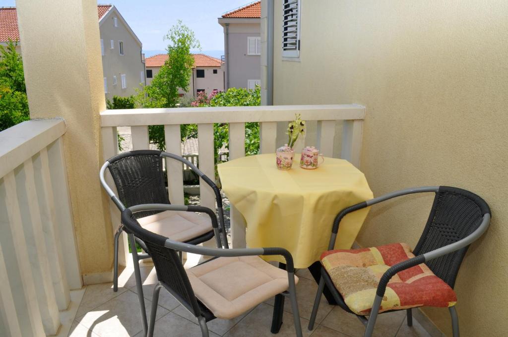 Balkón nebo terasa v ubytování Apartments Ivica