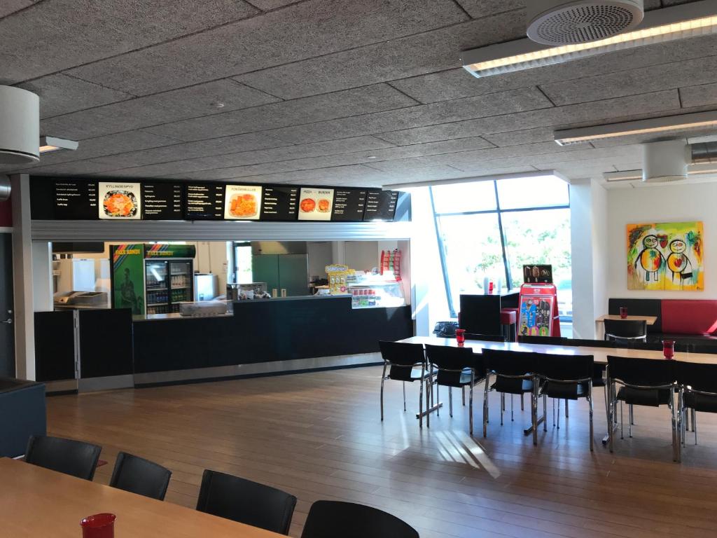 Restaurace v ubytování Bredebro camping