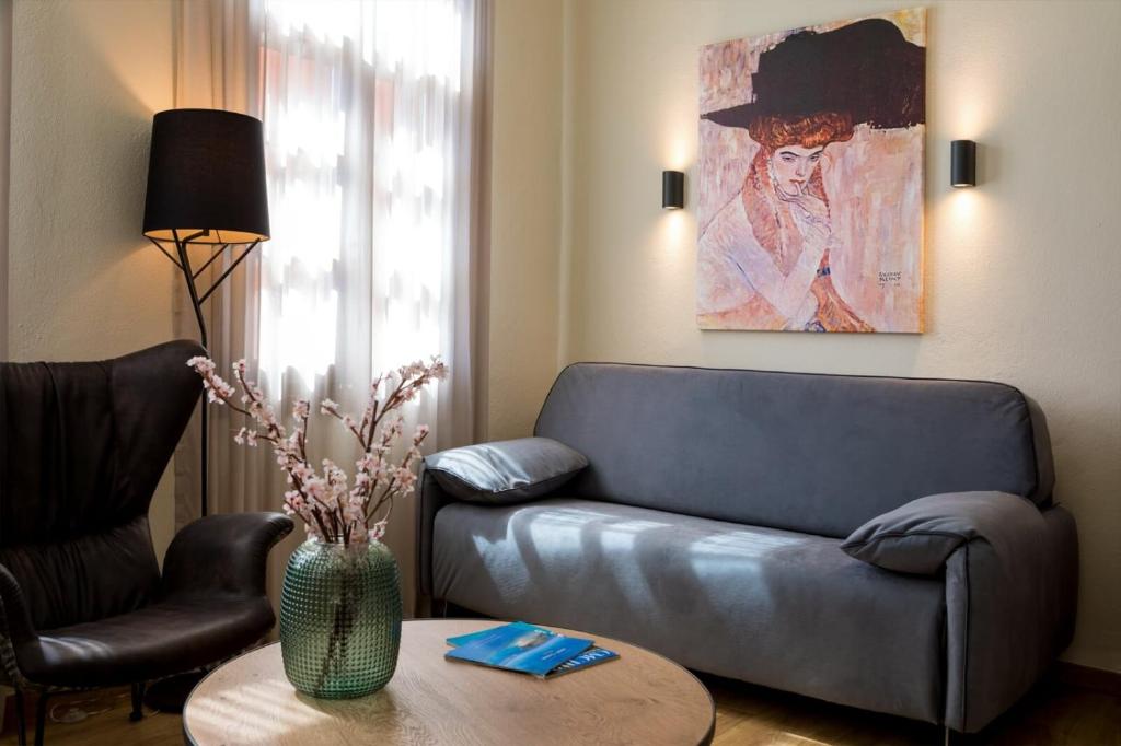 Posezení v ubytování ELG Contessa Boutique Hotel