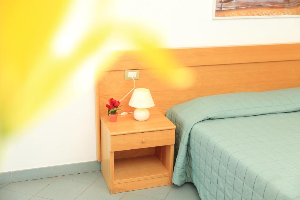 Postel nebo postele na pokoji v ubytování Hotel Soleado