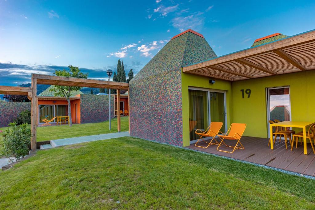 Zahrada ubytování Camping Continental