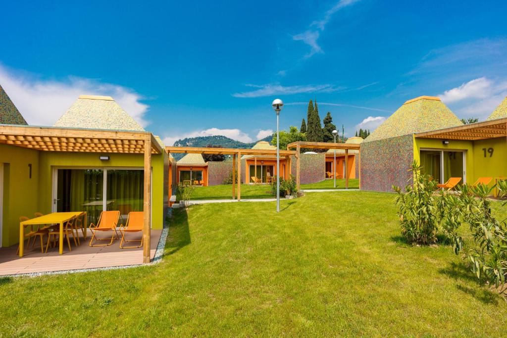 Zahrada ubytování Camping Continental