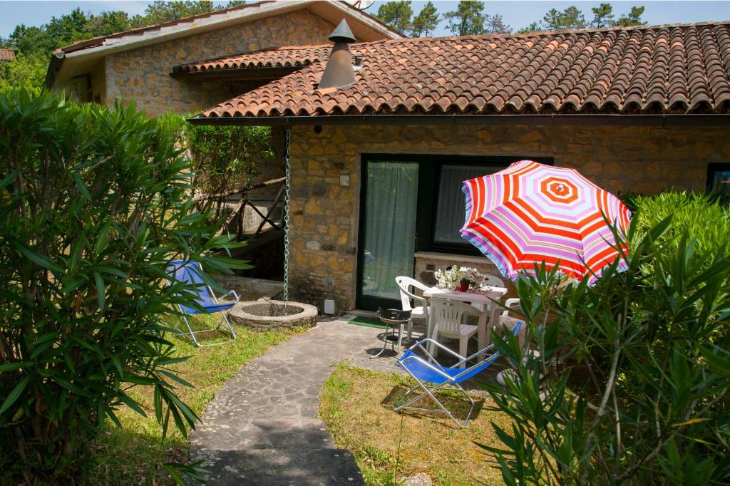 Zahrada ubytování Residence Tourist