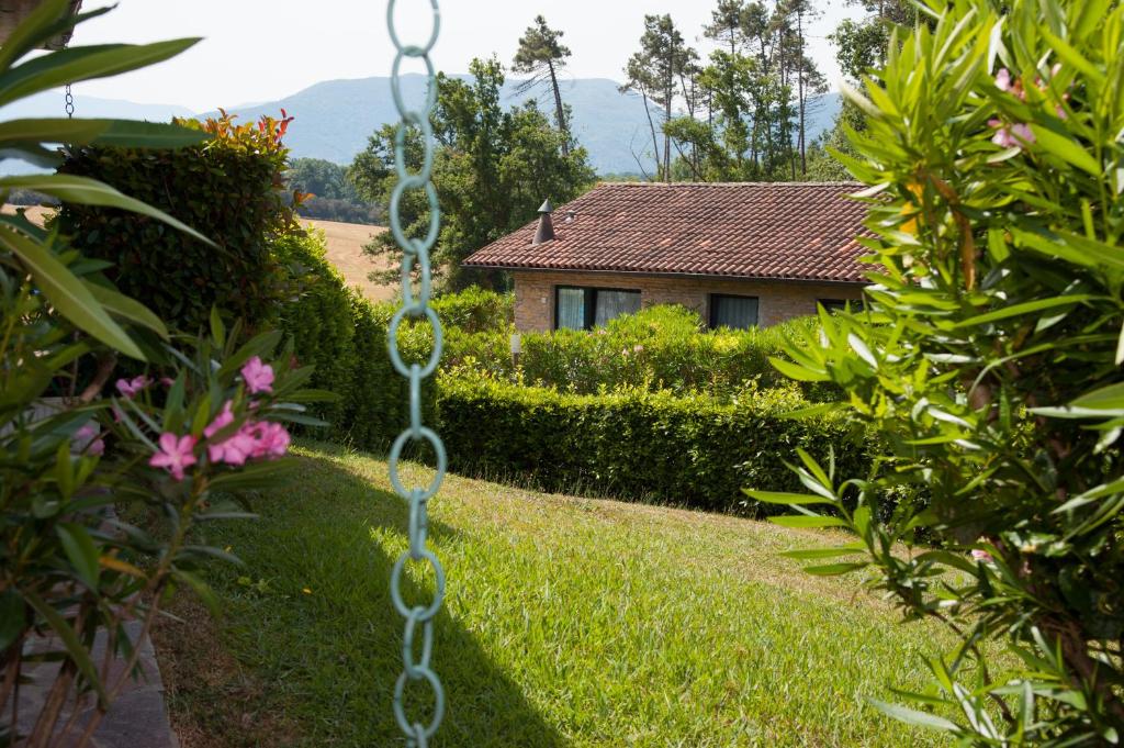 Zahrada ubytování Residence Tourist