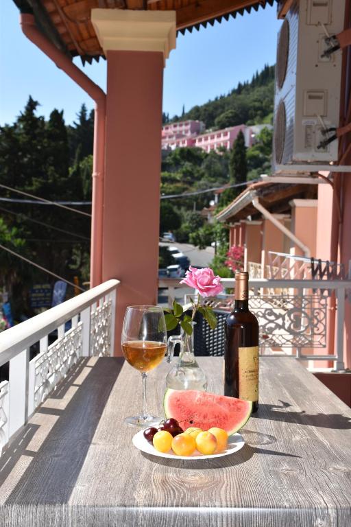 Nápoje v ubytování Pandora's Corfu Apartments