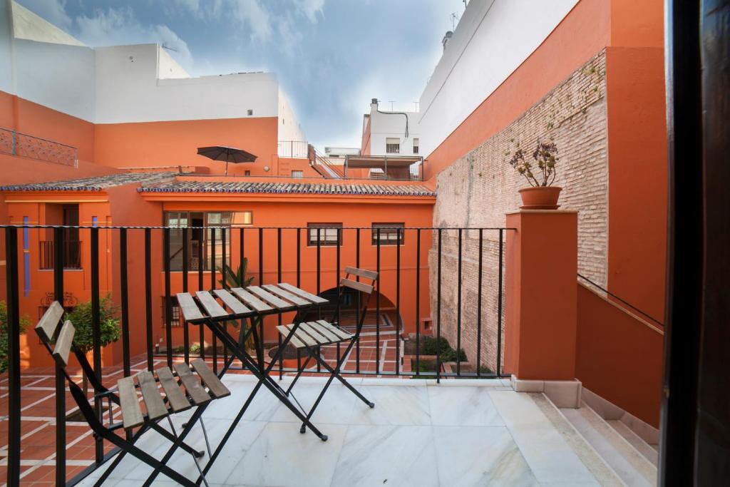 Balkon lub taras w obiekcie Alohamundi Quevedo