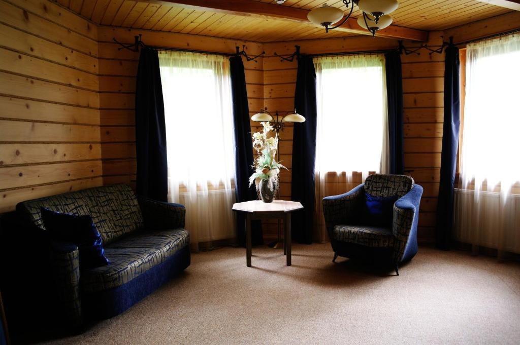 Posezení v ubytování Villa Iris
