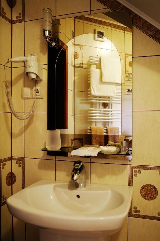 Koupelna v ubytování Villa Iris