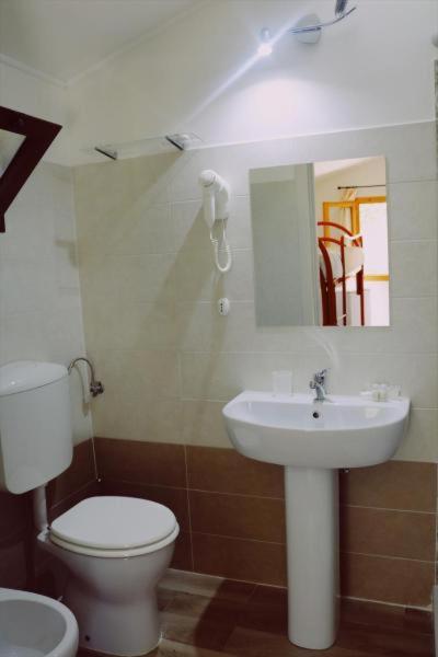 Łazienka w obiekcie Agriturismo San Leonardo