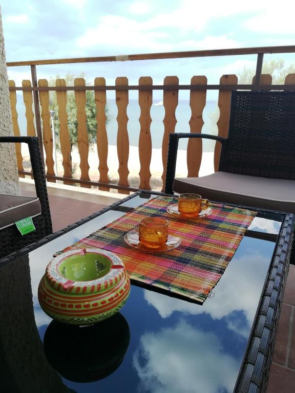 Balkón nebo terasa v ubytování Noemi Holiday House