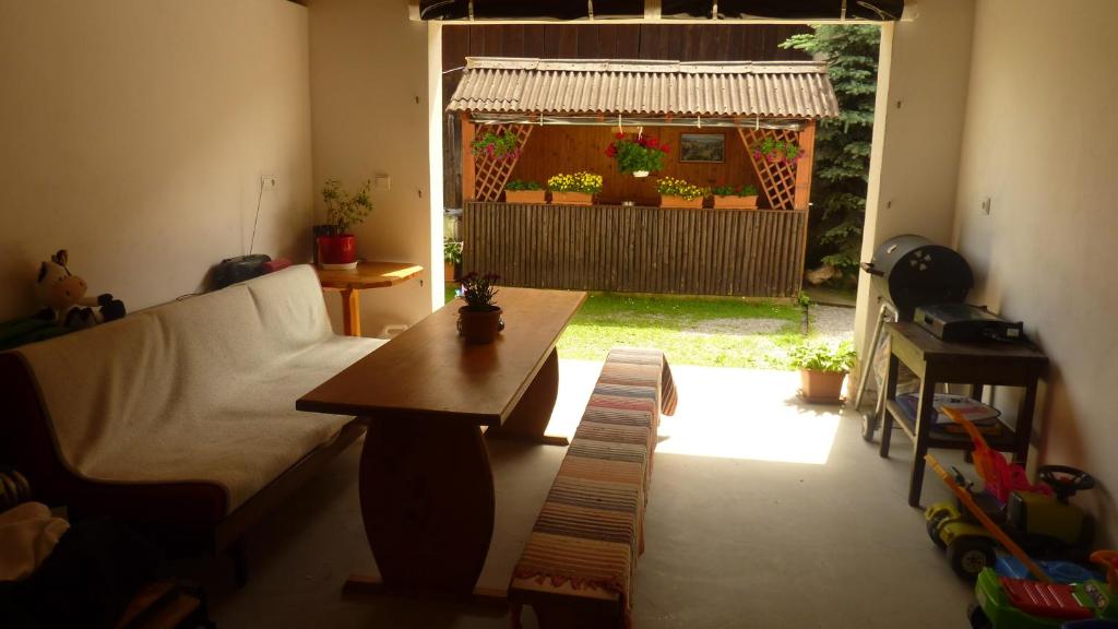 Posezení v ubytování Apartment Majerčák