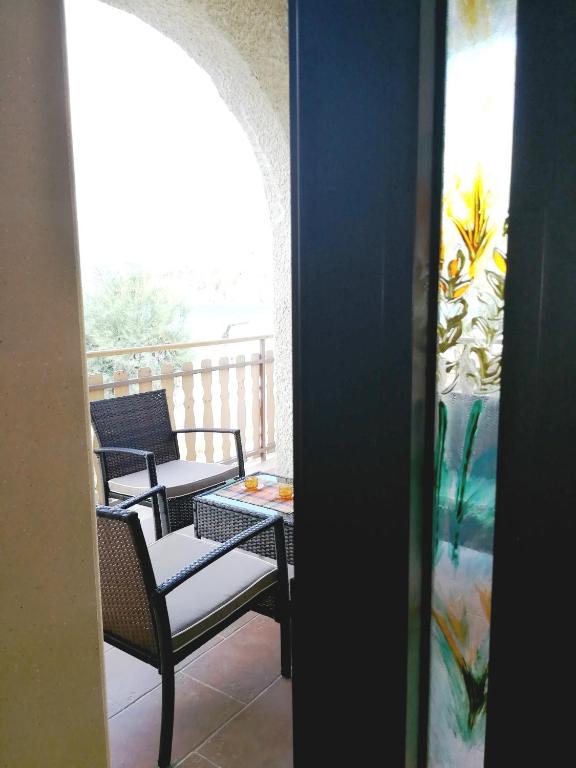 Balkón nebo terasa v ubytování Noemi Holiday House