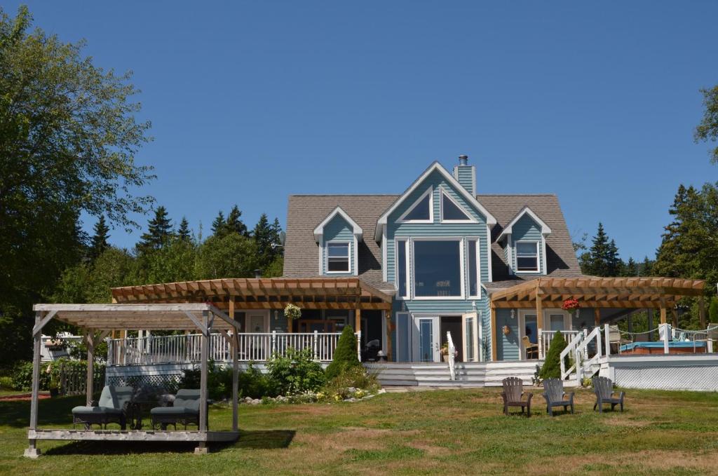 Zahrada ubytování Sea Parrot Ocean View Manor