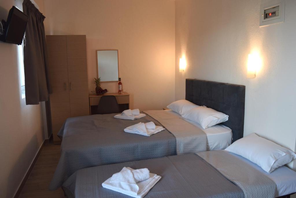 A bed or beds in a room at Littore Maris