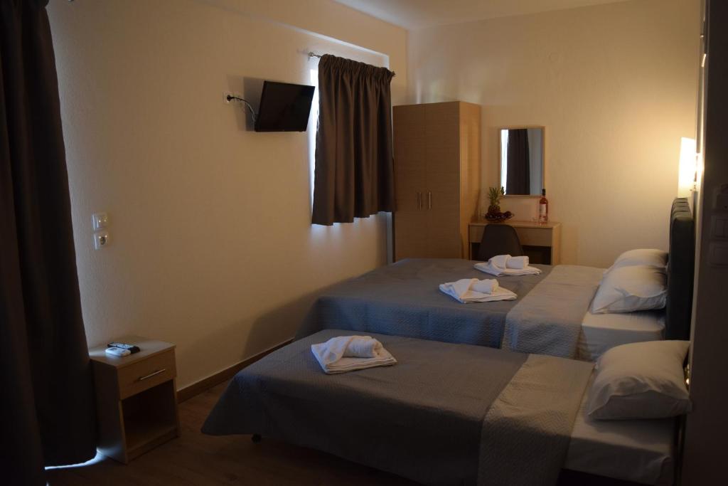 A bed or beds in a room at Littore Maris