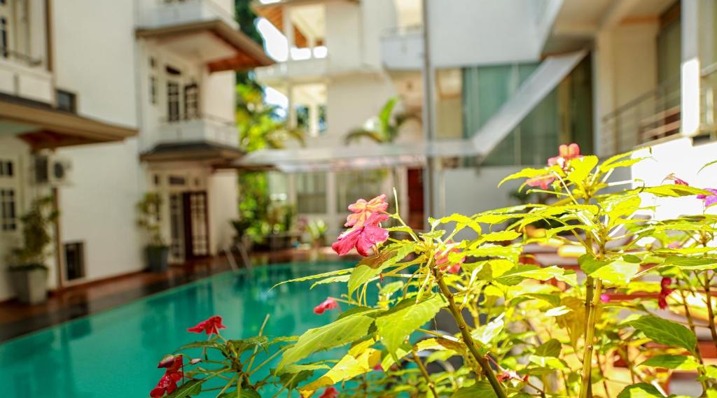 Bazén v ubytování Oak Ray Serene Garden Hotel nebo v jeho okolí
