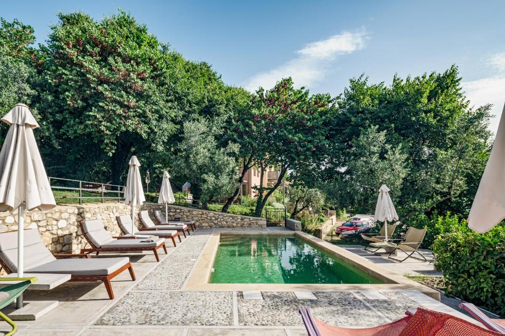 Bazén v ubytování Mazaraki Guesthouse nebo v jeho okolí