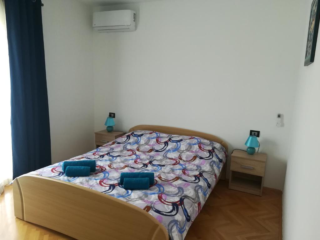 Postel nebo postele na pokoji v ubytování Valki