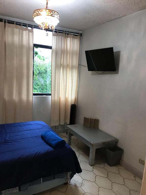 Postel nebo postele na pokoji v ubytování Casa Antaña